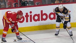 Jeremy Lauzon vs Matthew Tkachuk Feb 21, 2020