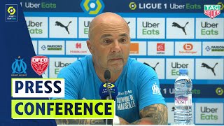 Press Conference OLYMPIQUE DE MARSEILLE - DIJON FCO (2-0) / Week 31 - Ligue 1 Uber Eats / 2020-2021