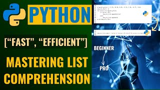 MASTER PYTHON 😎 List Comprehension BEST Python Feature | 7 most important Python List Comprehensions