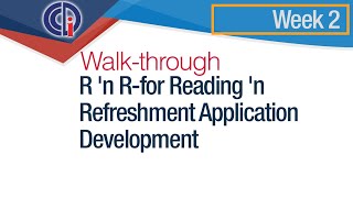 Visual Basic .Net Week 2 - R 'n R-for Reading 'n Refreshment Program Walk-through