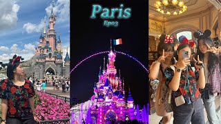 Paris Vlog I Ep03 I 디즈니랜드 30주년 일루미네이션 I 놀이기구 뿌시기 I 에펠탑 앞에서 빵먹기 I 개선문 I 파리 전망 즐기기 I 퐁피두 I 파이브가이즈