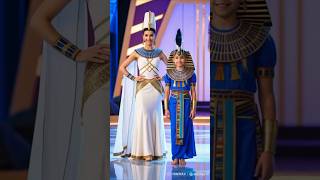 The Most Beautiful Egyptian Queen Performs a Fusion on AGT #ai #girl #beautiful