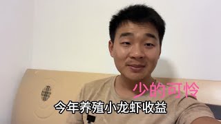 小龙虾马上结束，养殖龙虾收入低得可怜，明年你还会继续养虾吗