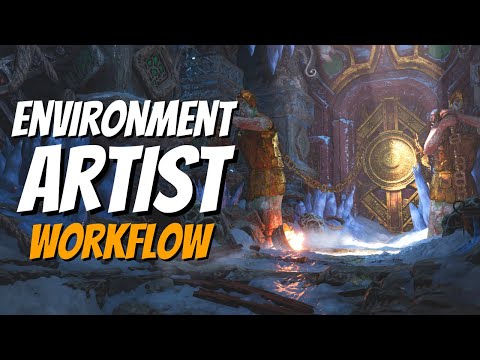 How a 3D artist creates 3D environments (full workflow breakdown)