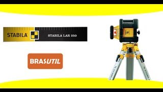 Nível a Laser Stabila LAR250 -- Nível a Laser Completo