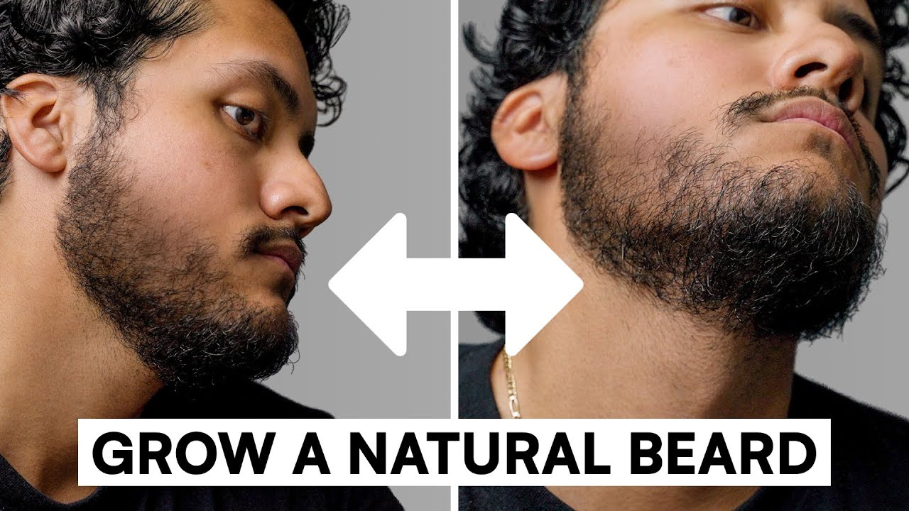 How To Grow A Beard Naturally // Realistic Beard Growth Tips - YouTube