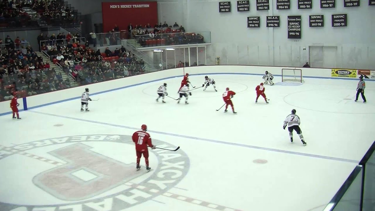 SUNY Potsdam Men's Hockey Vs. #4 Plattsburgh State - Jan. 24, 2014 ...