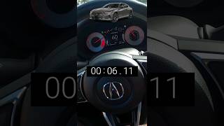 2021 Acura TLX A-Spec 0-60 Test | 2.0L 4cyl Turbo | 10 Spd Auto | FWD | 272hp | 280 lb-ft | #shorts