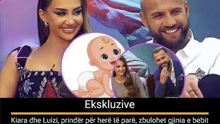 Ekskluzive/ Luizi dhe Kiara, prindër te nje vajze, lajmin e bëri të ditur Top channel