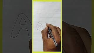 Try to draw bubble letters but...😅failed