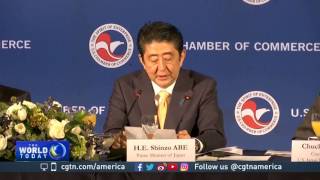 Trump and Abe take a swing at 'golf diplomacy' during visit