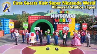 Super Nintendo World Welcomes In First Guests At Universal Studios Japan