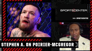 Stephen A. Smith reacts to Poirier vs. McGregor 3 at #UFC264 | SportsCenter