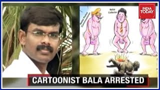 The Burning Question: Cartoonist Arrested For Posting Cartoon Mocking EPS In Tamil Nadu
