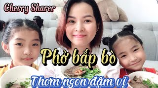DIY- Cách nấu PHỞ BẮP BÒ thơm ngon với gói gia vị aji quick.