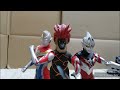 【コマ撮り】ウルトラマンアーク u0026ウルトラマンダイナvsジェロニモン u0026レッドキング u0026グドン