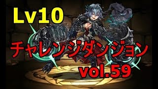 [vol 59]『チャレンジダンジョンLv10【回復無し】』LFゼラ【7月クエスト】