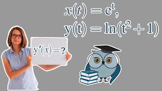 Как найти производную функции, заданной параметрически?