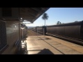 aurizon s 2302d u0026 2305d pass through gatton railway station.