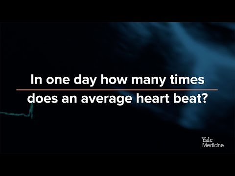 How many heartbeats is this in a day?
