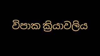 විපාක ක්‍රියාවලිය