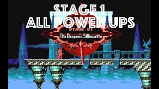 Bloodstained: Curse of the Moon 2 | Stage 1 - All Power Ups