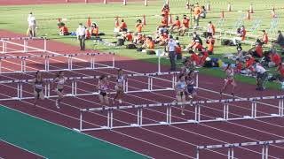 女子100mH 予選3組 Athlete Night Games in FUKUI 2020