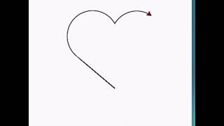 Draw heart using python program #smile #smiley #drawing #draw #python #triangle