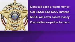 Monroe County Sheriff's Office warns residents of phone scam mimicking law enforcement