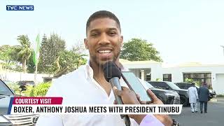 Anthony Joshua Urges Nigerians In Diaspora To Believe In Nigeria