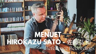 Menuet by Hirokazu Sato - 佐藤弘和 (from Three Pieces in G major) Matthew McAllister (Guitar).