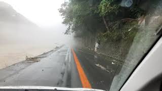 令和2年７月１１日　熊本県人吉市国道219号線豪雨災害被害