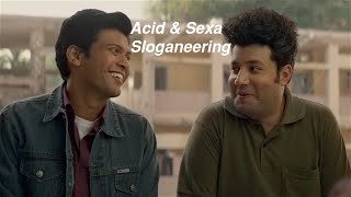 Acid & Sexa Sloganeering | Chhichhore Full Movie | Funny Scenes | Sushant Singh Rajput