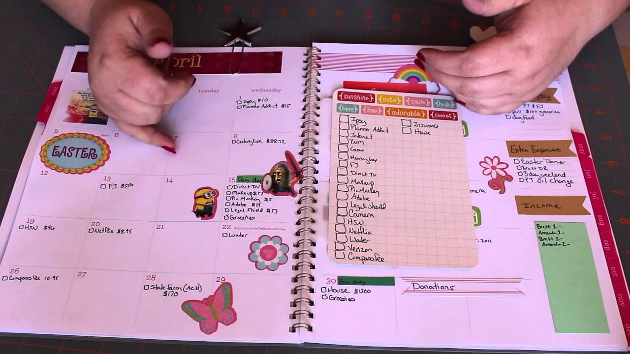 Budget Planner Youtube