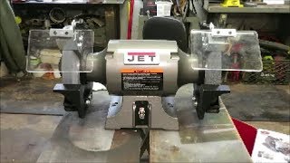 jet 8 inch bench grinder