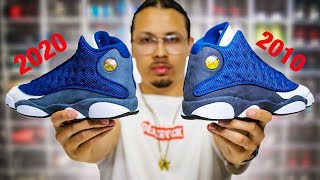 Air Jordan 13 Flint Retro Review 2020 vs 2010