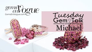 Tuesday Gem Talk with Michael Valitutti on Pink Tourmaline