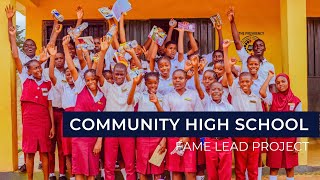 Meet the Newly Selected Community High School Ibadan Prefects I FAME LEAD Project (2024)