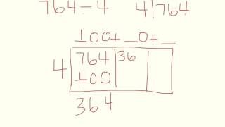 Division w/ Place Value Sections Method