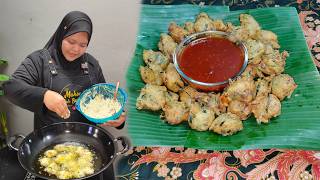 JEMPUT IKAN SELAYANG @ CUCUR IKAN BERSAMA SOS PENCICAH HOMEMADE,RANGUP DILUAR LEMBUT DI DALAM