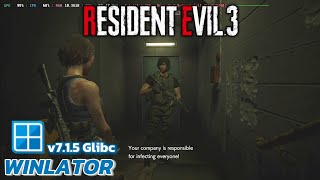 Winlator Glibc - Gameplay Resident Evil 3 Remake (Windows) On Android