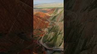 Unique Mountain Landscape | Danxia #landforms #china #asia #travel #beautifuldestinations