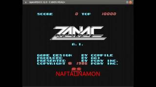 Zanac Vers 2  (MSX)