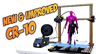 Taking a look at the NEW & IMPROVED CR-10 3D Printer | CR-10 Enlarged