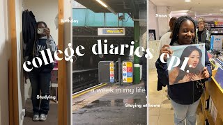 College diaries ep1 📷🎞️🌺|| week in my life as a BTEC student ||