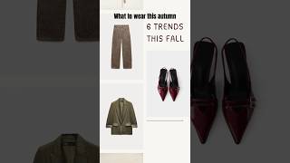 6 style trends this autumn #autumnstyle #falloutfits #whattowear #falltrends #autumnfashion