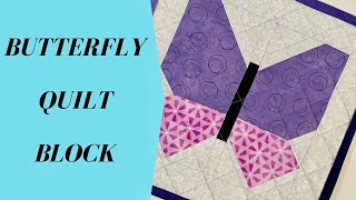 FREE Butterfly Quilt Block Pattern!