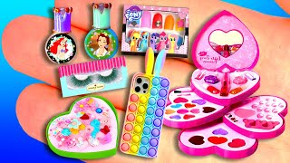 27 EASY MAKEUP MINIATURE IDEAS FOR DOLLHOUSE BARBIE ~ Phone Case, Nail, Perfume crafts and more