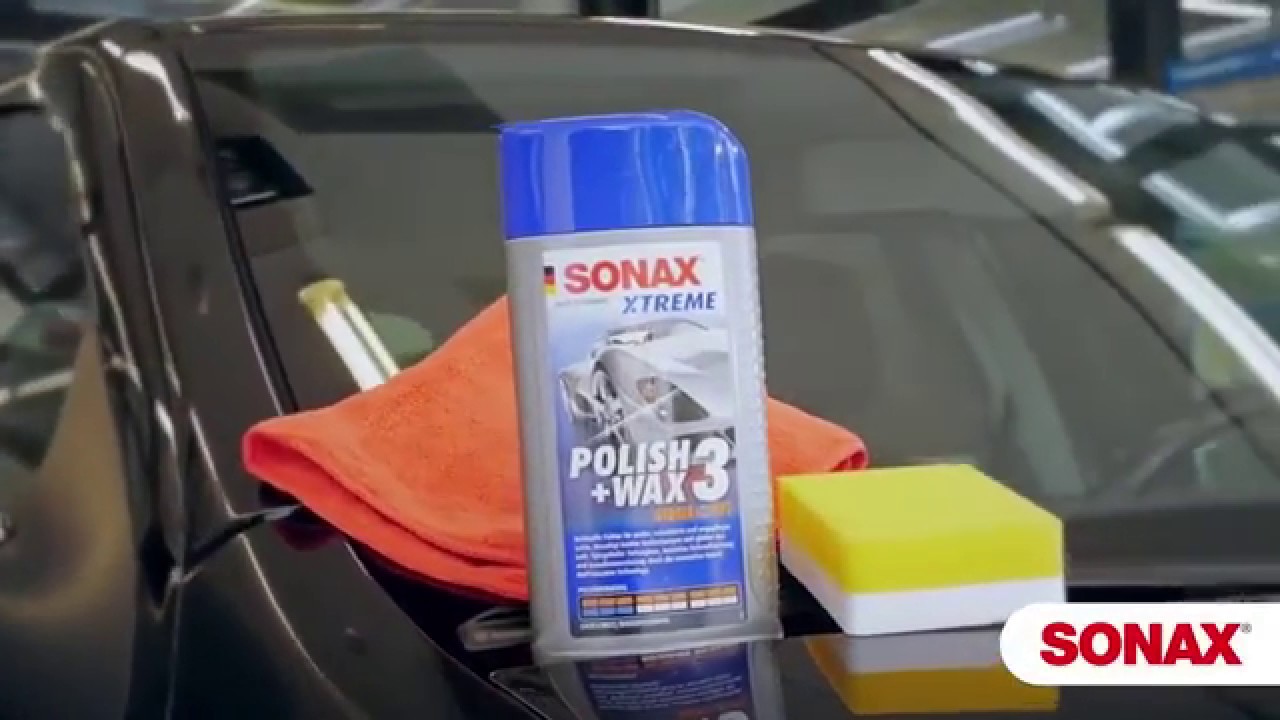 Sonax Xtreme Polish+Wax 3 - YouTube