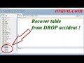 [en] SQL Developer: Recover table from DROP accident.